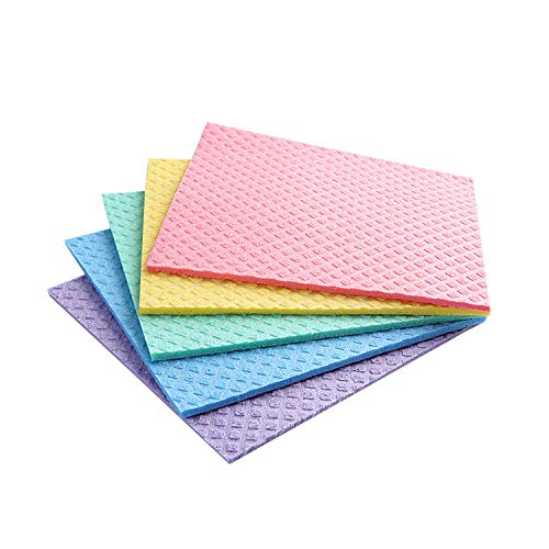 Cellulose Sponge Absorbent Cleaning Cloth- 6 pcs 