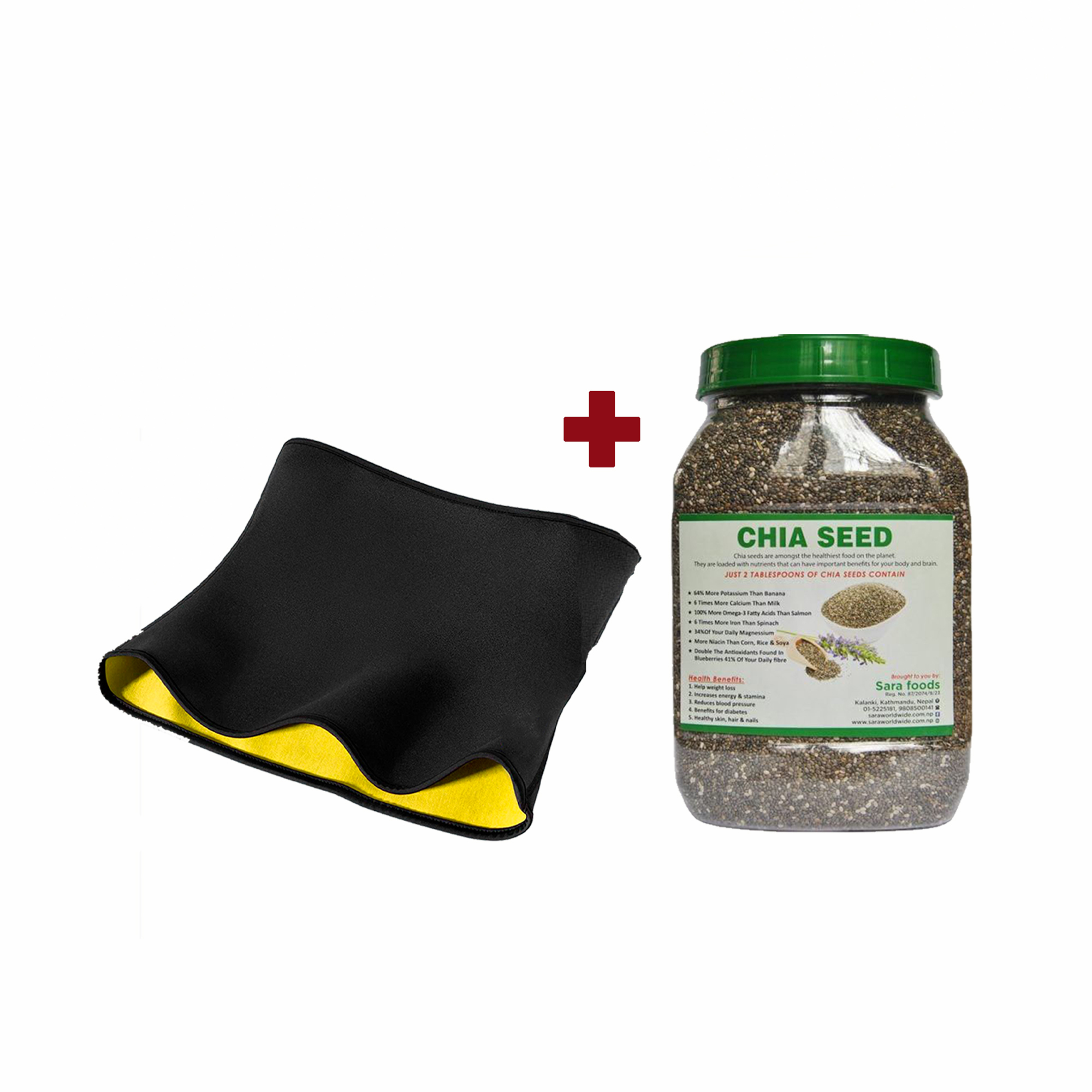 Hot Shaper Belt & Chia Seed 
