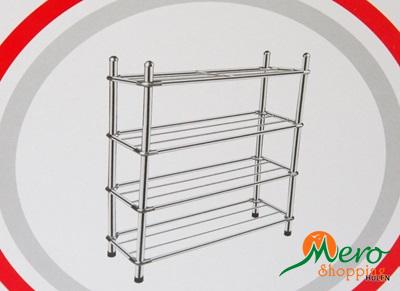 4 Layer Shoe Rack (Steel) 