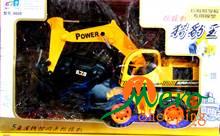 Excavator Remote Control Toy Power Shovel Loader Digging Truck 