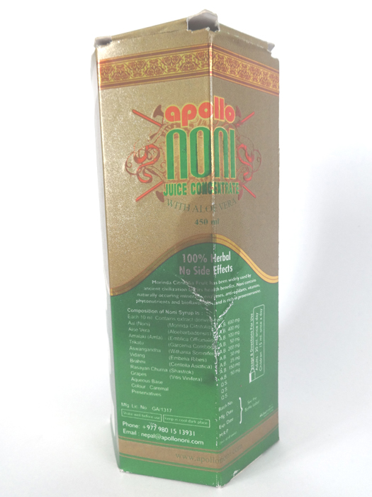Buy online Apollo Noni Juice Concentrate in Nepal , Apollo Noni Juice