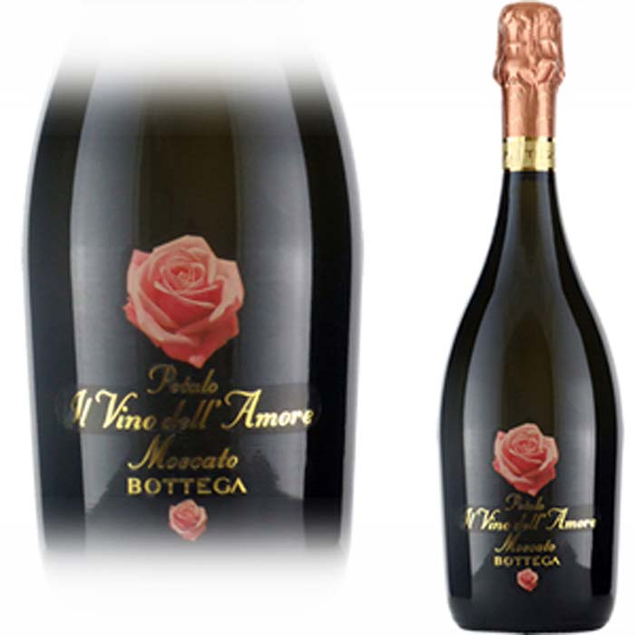 Bottega Petalo Vino Dell Amore Moscato with gift box 
