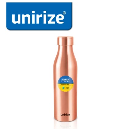 Unirize Slim Matt Copper Water Bottle – 1000ml