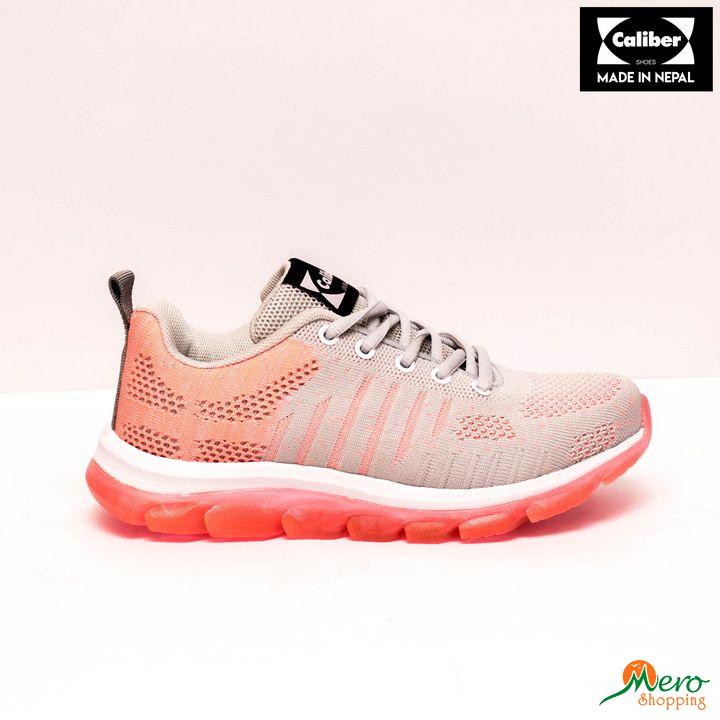 Caliber Shoes Peach Ultra light Sports Shoes For Women (625.2 ) 