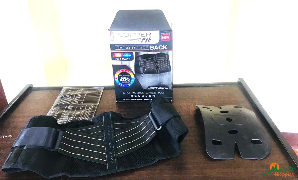 Buy Copper Fit Rapid Relief Back Lumbar Support with Hot and Cold