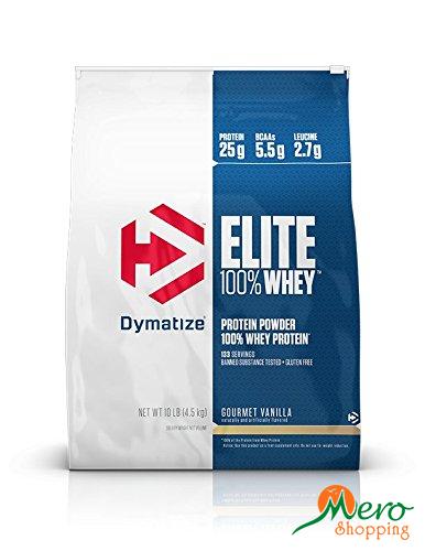 Dymatize Nutrition Elite 100 Whey Protein isolate (10lbs) 