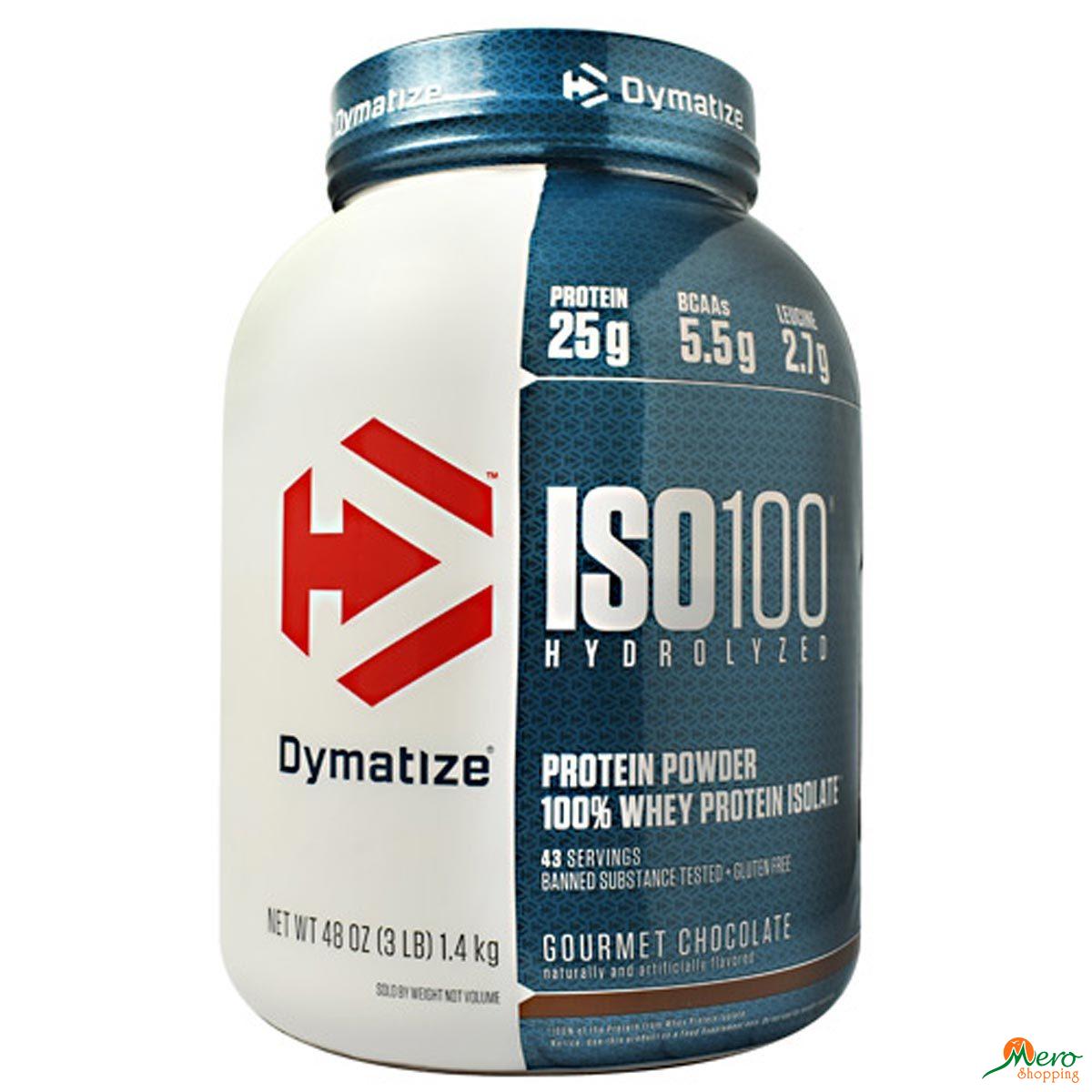 Buy Dymatize Nutrition ISO 100 Whey Protein Hydrolyzed (3 Lbs) in Nepal