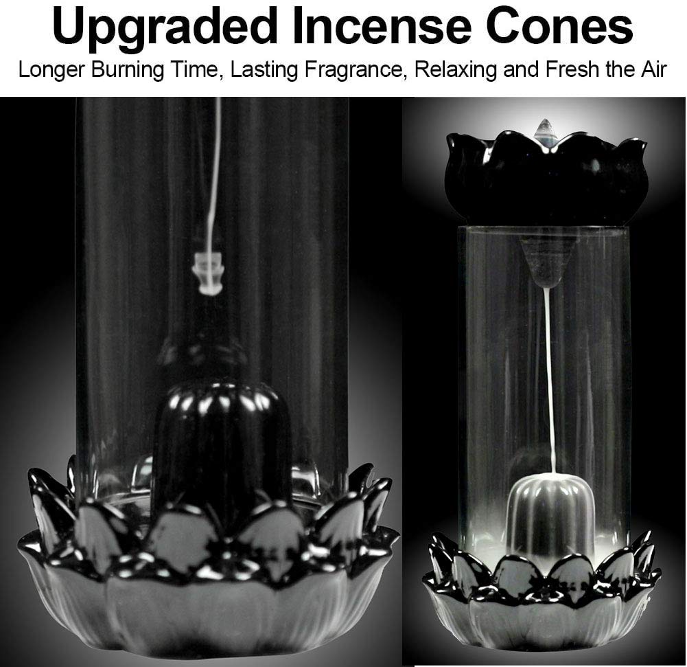 Shiva Linga Glass Smoke Fountain