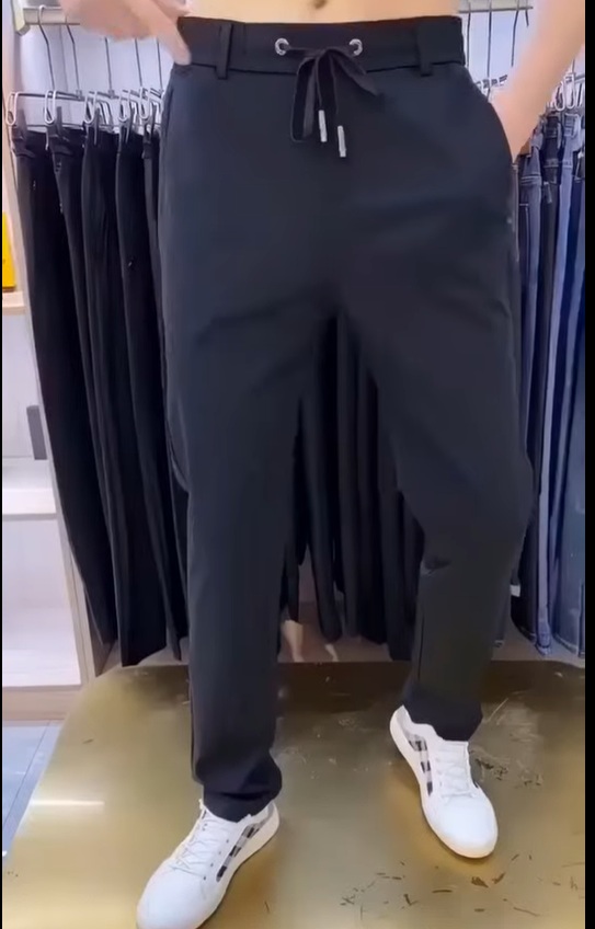 Ice Silk Casual Men'S Pants 