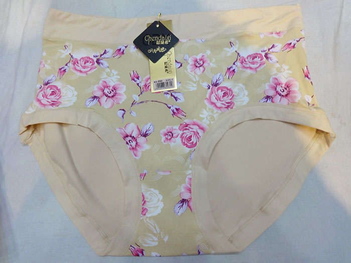 Flower Print Soft Cotton Pantie 