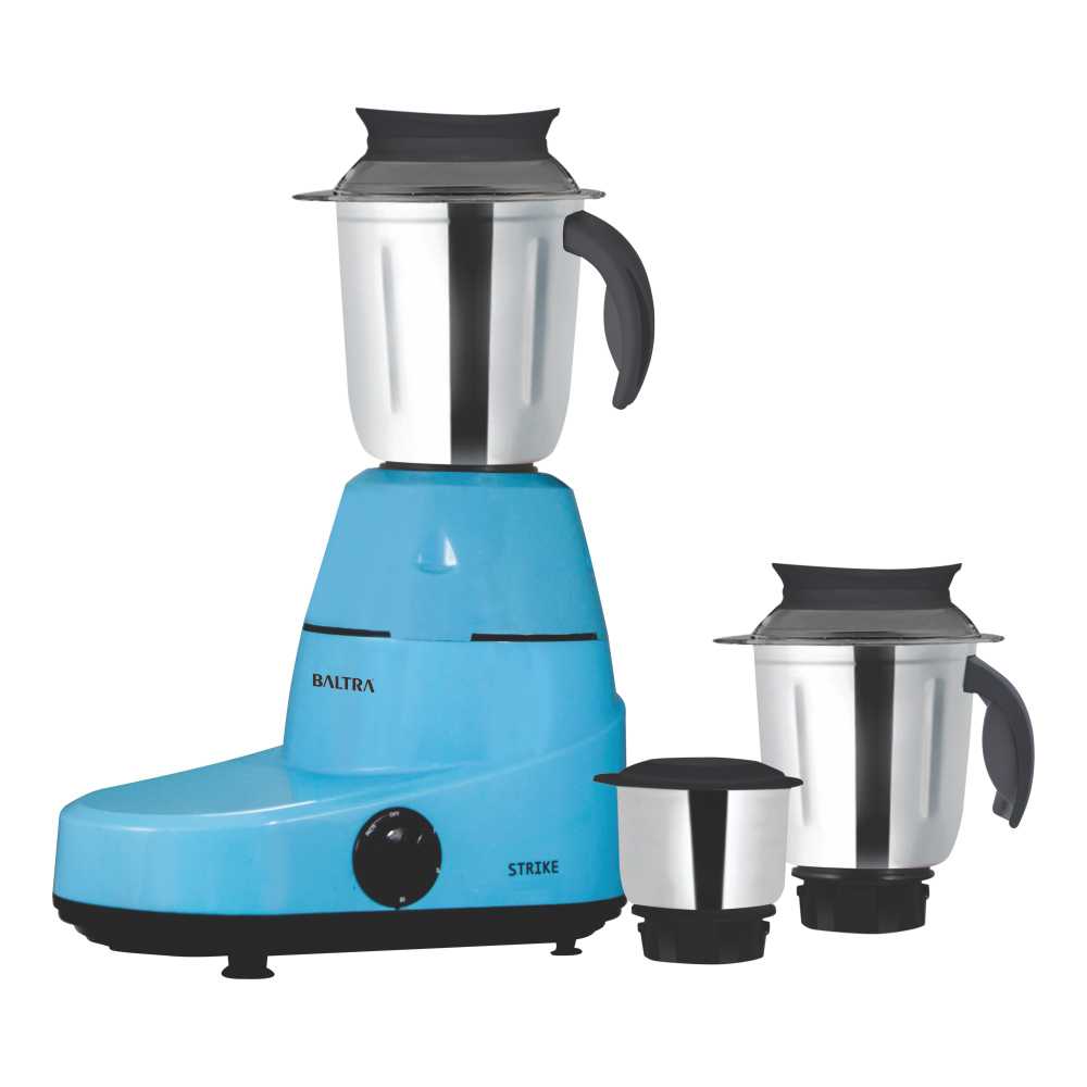 STRIKE NEW 3 Jars Mixer Grinder with 750W Powerful Motor  
