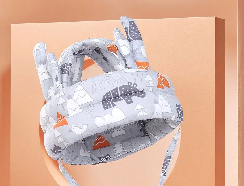 Anti Fall Baby Safety Hat Soft & Comfortable Head guard Helmet for Infant Toddler’s Head Protection With Lace Lock 