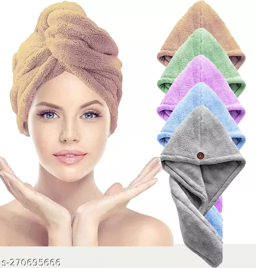 Microfiber Hair Towel Wrap 