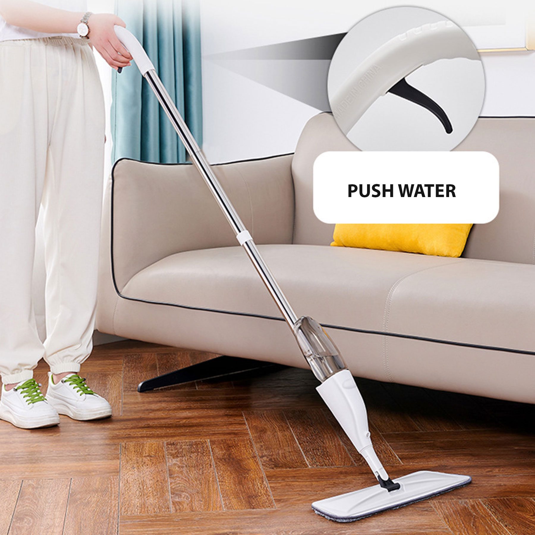 Water Spray Mop 