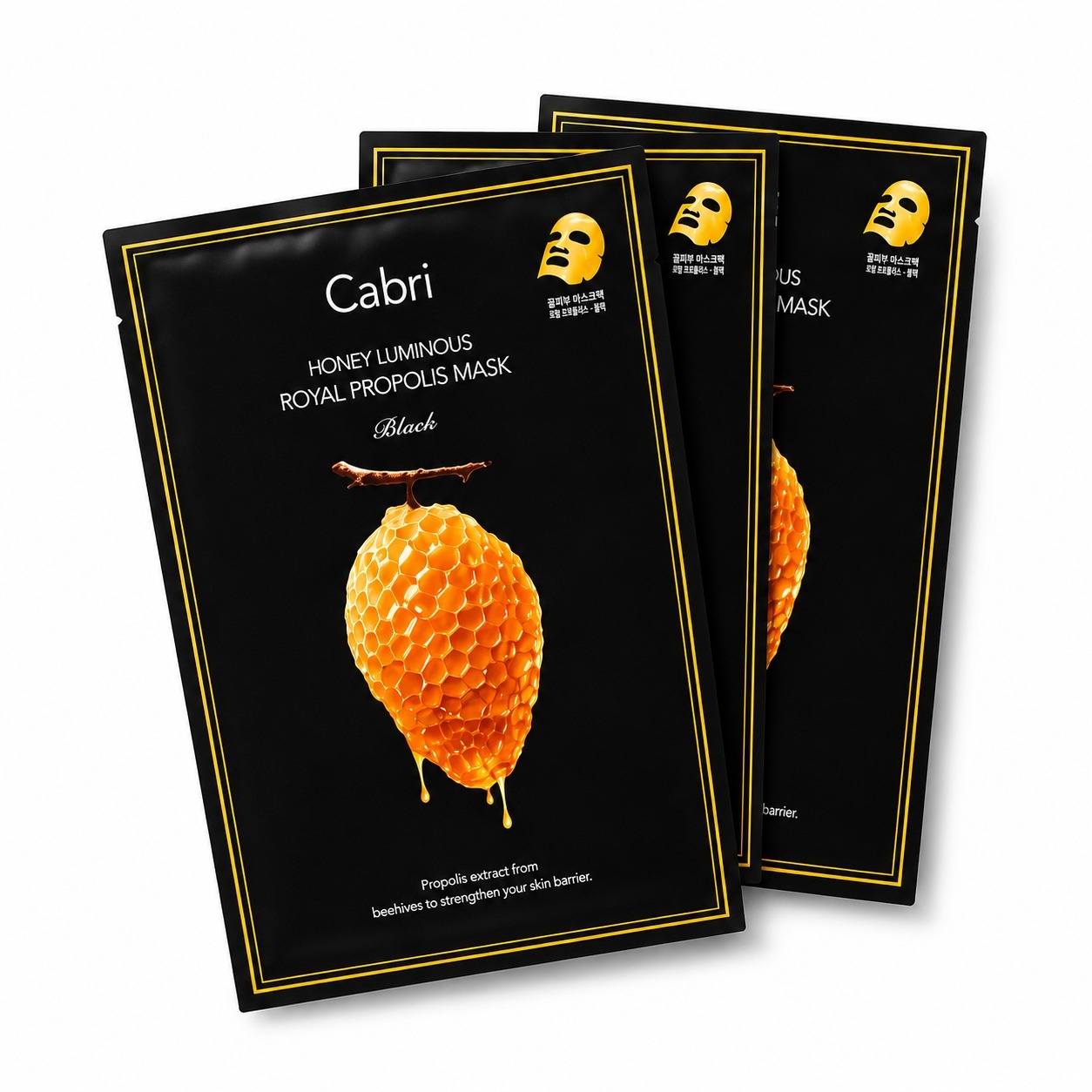 Cabri Honey Royal Propolis Face Mask (10 Sheets) 