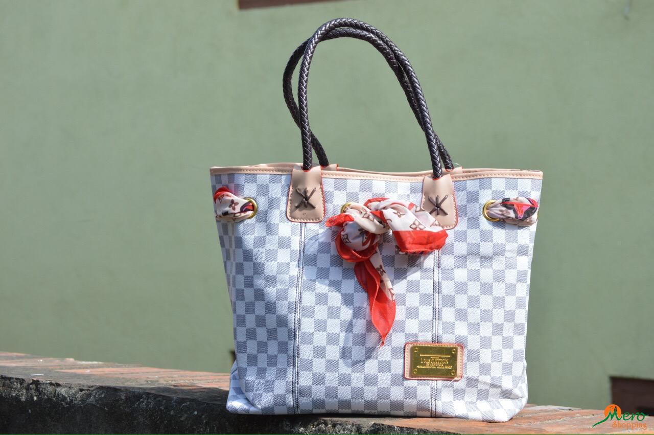 LV Bag Gray Color 