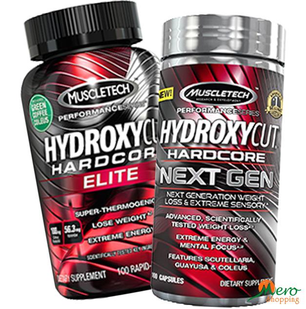 MT Nutrition Hydroxycut Hardcore Elite Next Generation-100caps 