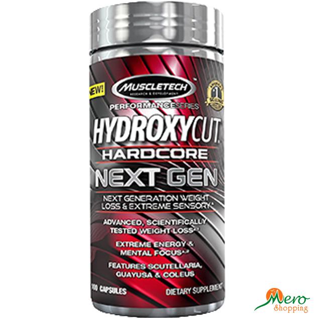 MT Nutrition Hydroxycut Hardcore Elite Next Generation-180caps 