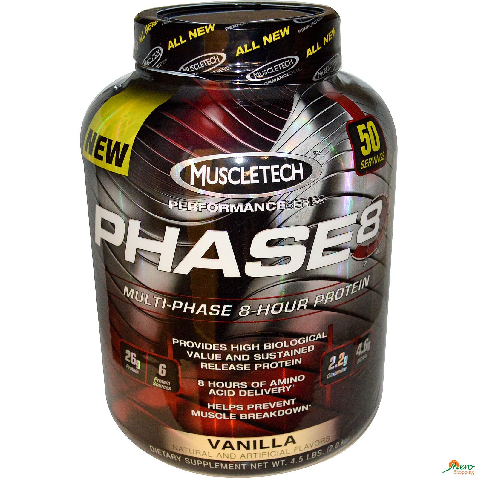 MT Phase 8 Multi Phase 8 Hour Protein 4.5 Lb (22 servings)