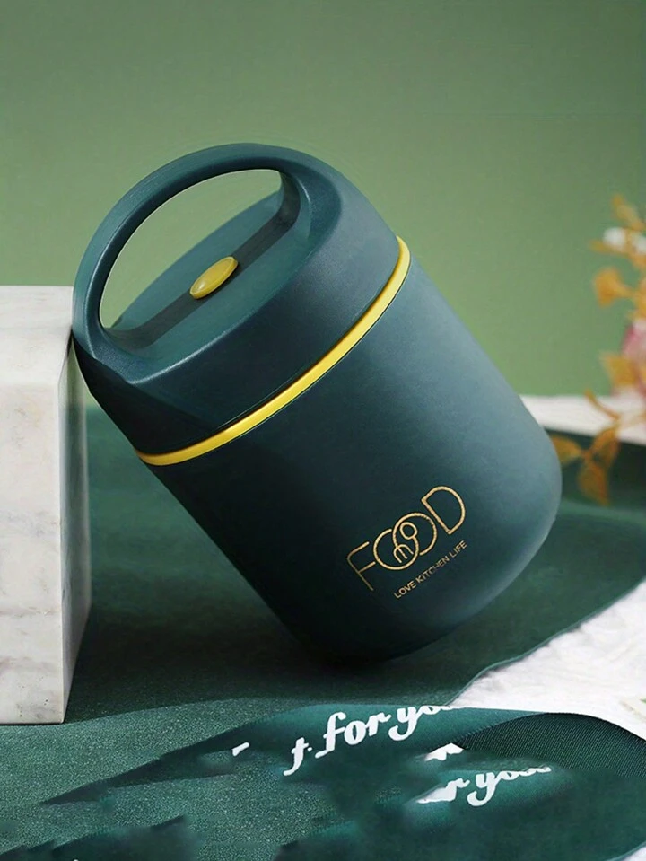 2 Layer Stainless Steel Thermal Lunch Box, Insulated Lunch Bag, Food Heater Device, Soup Cup, Thermos Bowls, Kids Bento Lunch Box