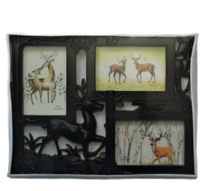 Collage Photo Frame 3 Pictures Deer Model 
