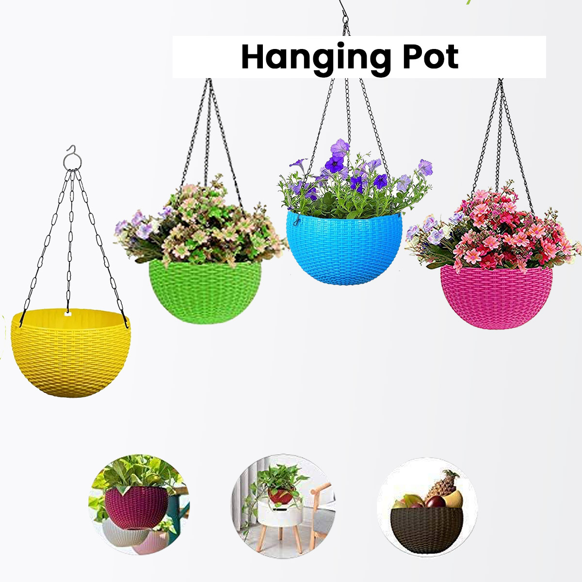 4 Hanging pot 