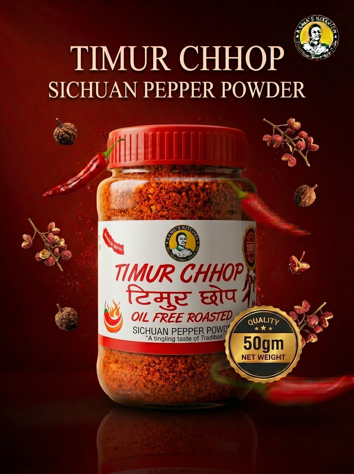 Aama's Kitchen Timur Chhop 150gm 