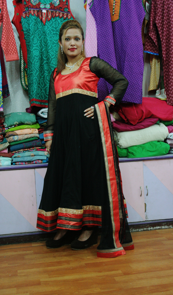 Anarkali Black Kurta Salwar