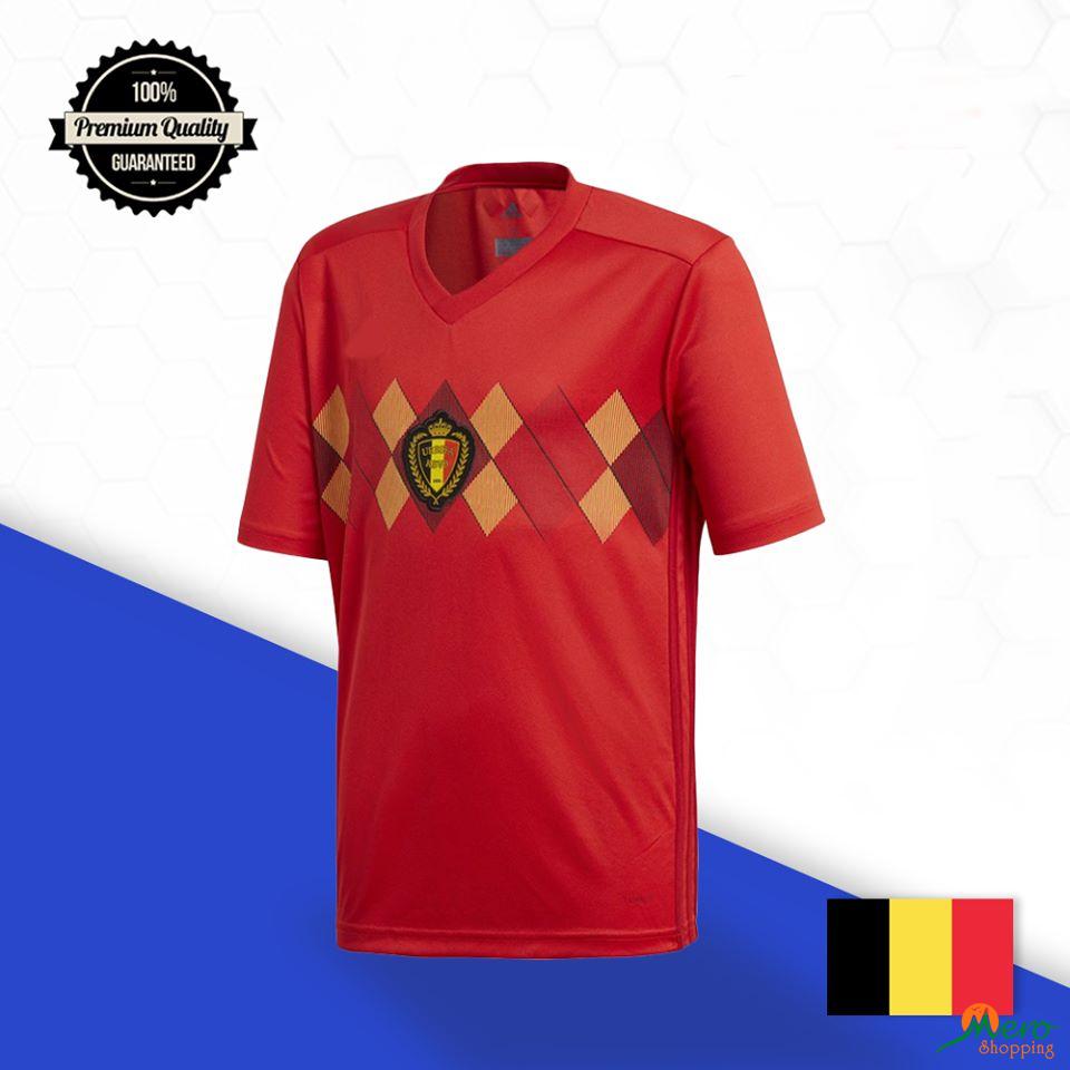 Maroon Belgium World Cup Jersey For Men 