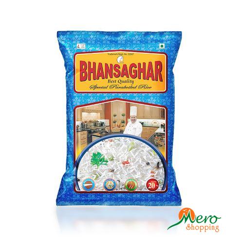 Bhansaghar Par Boiled Long Grain Rice 20kg 