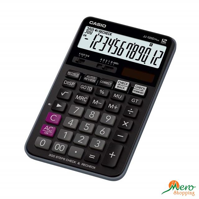 Casio Check & Recheck Calculator (JJ-120D Plus, CB152) 