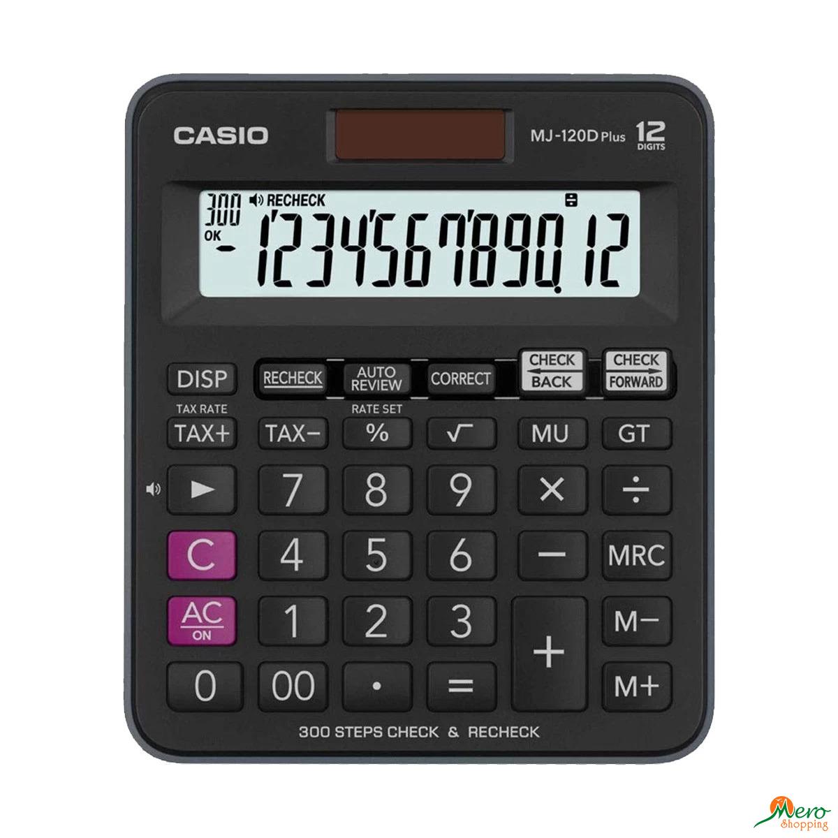 Buy Casio Check & Recheck Calculator ( DJ120D Plus, CB151) at best price in Kathmandu Nepal