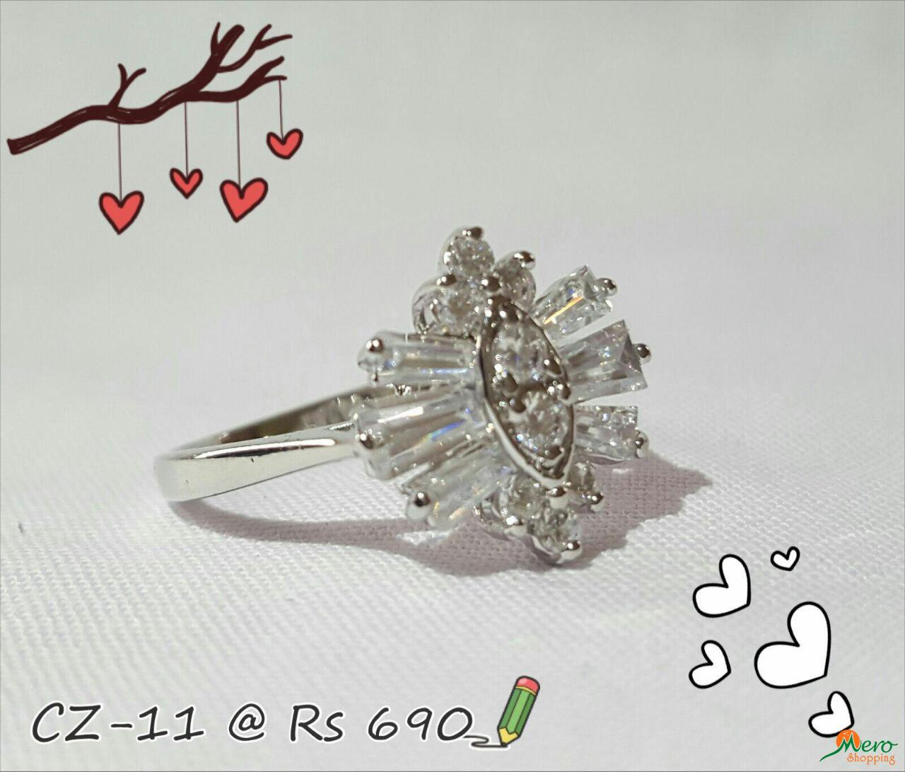 Valentine Ring CZ 11 