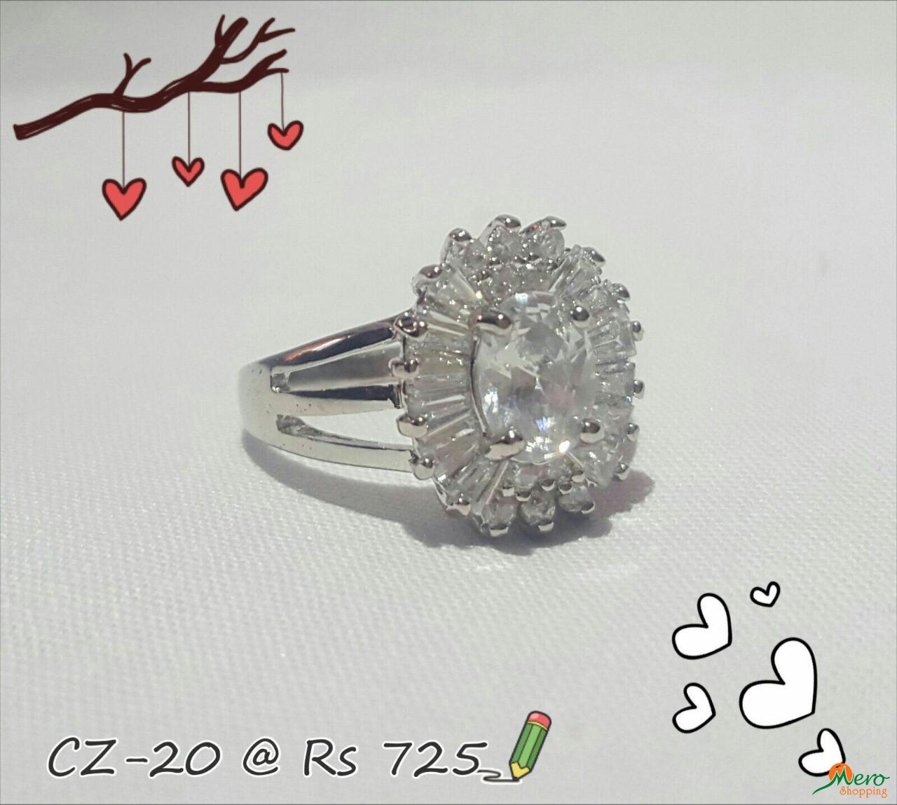 Valentine's Ring CZ20 