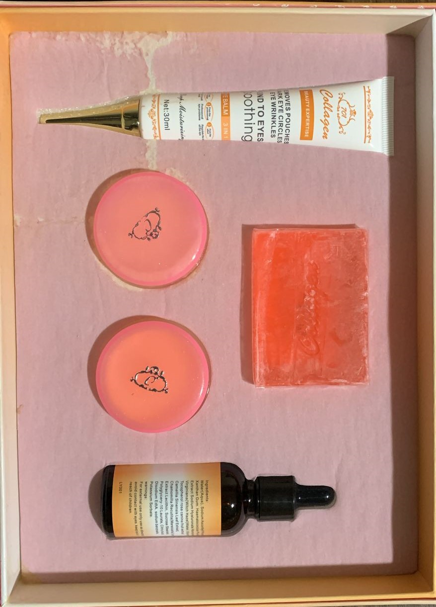 Collagen Facial Skin Care Series 5pcs Set