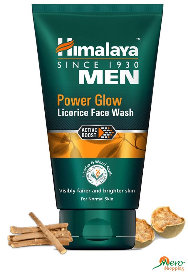 Himalaya Men Power Glow Licorice Face Wash 100ml 