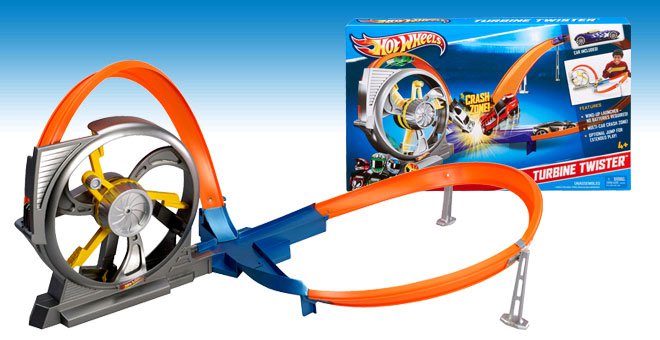 Hot Wheels Twister Track X9285 