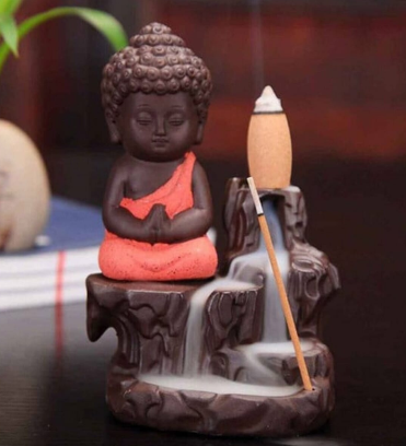  Lord Buddha Smoke Back Flow Fountain