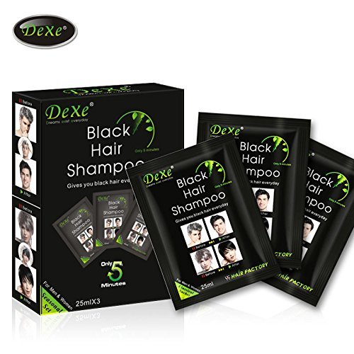 Dexe Black Hair Shampoo 2 set Combo (500ml) 