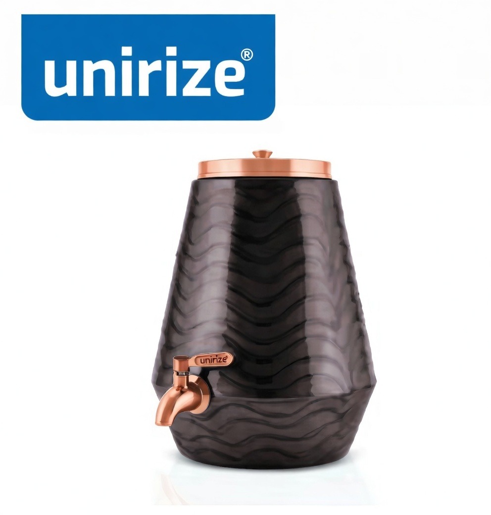 Unirize Copper Matka Diamond 5 Litre Water Storage 