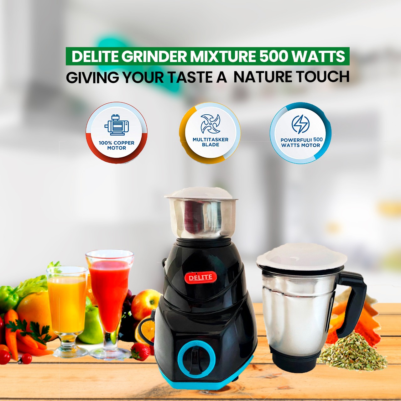 Delite Mixer Grinder