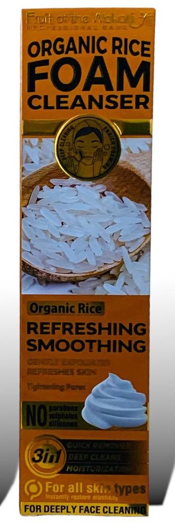 Organic Rice Foam Cleanser 