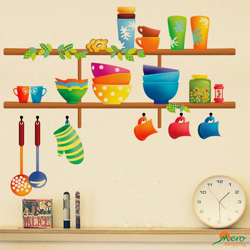 Kitchenware Wall Stickers 