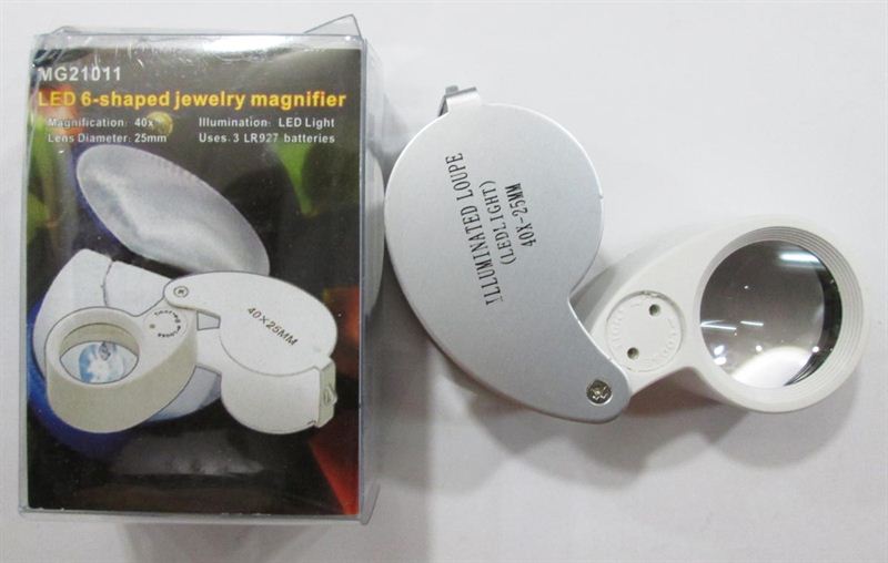 Buy Online LED 6 Shaped Jewelry Magnifier in Nepal , LED 6 Shaped