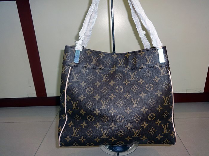 LV Print Black Hand Bag 