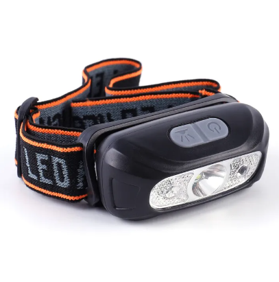 LED Headlamp Wave Induction 300lm Head Flashlight