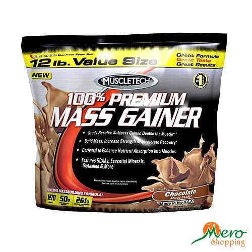 MT Nutrition 100% Premium Mass Gainer 12lbs (16 servings) 