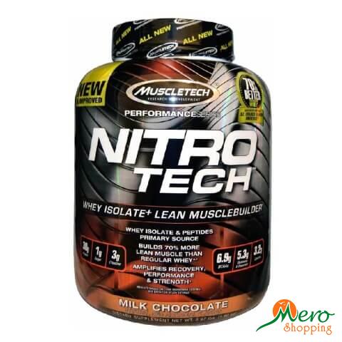 MT Nitrotech Ripped 4 lbs (Whey Protein+Weight Loss Formula) 