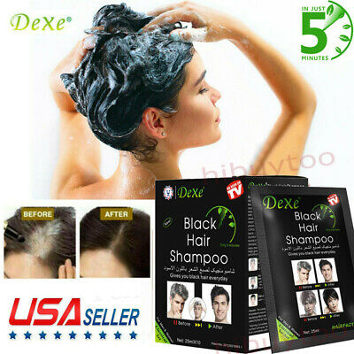 Dexe Black Hair Shampoo 2 set Combo (500ml)