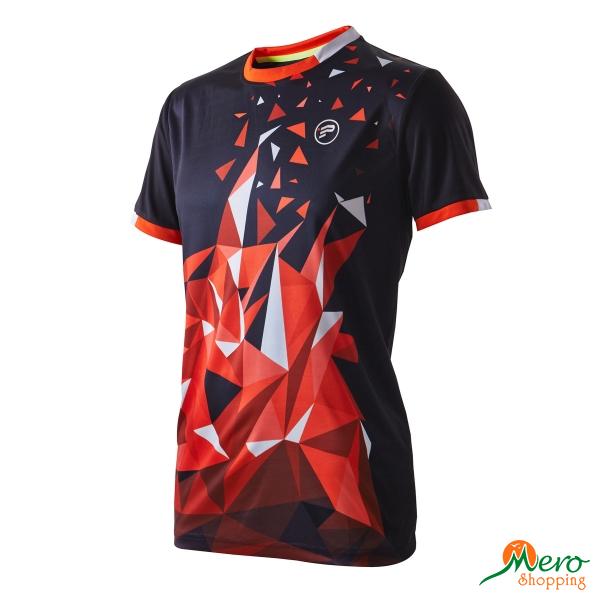 Protech Sports T-shirt For Both Boys and Girls RNZ012 (Black & orange) 